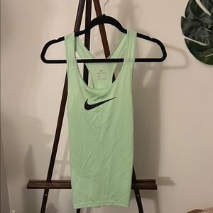 NWT Nike Pro Light Green Athletic Tank